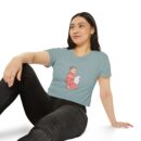 Women's Festival Crop Top, Funny Graphic Tee