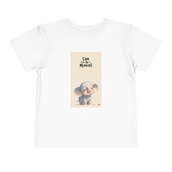 Cute Elephant Toddler Tee, Inspirational Kids Shirt, Birthday Gift - Image 4