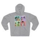 Fun Graphic Zip-Up Hoodie for Unisex