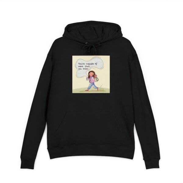 Charming Quote Hoodie for Every Day - Image 2