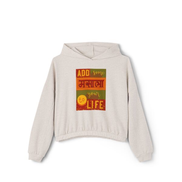 Spice Up Your Style: Women's Cinched Bottom Hoodie, Cozy Pullover for Casual Vibes - Image 7