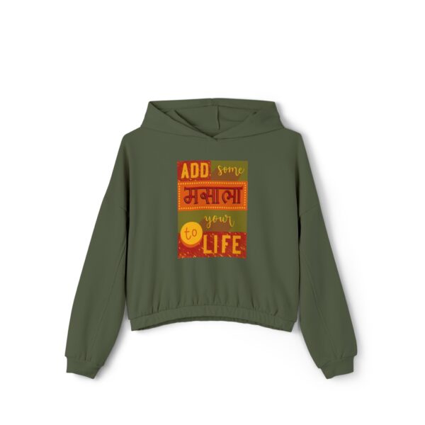 Spice Up Your Style: Women's Cinched Bottom Hoodie, Cozy Pullover for Casual Vibes - Image 2