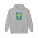 Vibrant Fleece Hoodie with Inspirational Design, Cozy Layer for Every Season