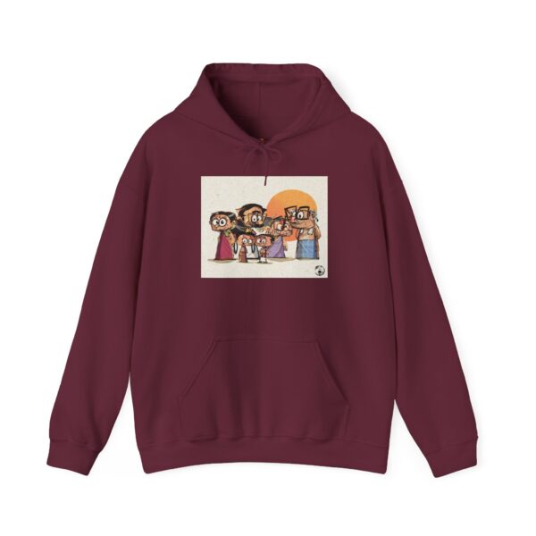 Family Fun Illustrated Hoodie - Image 13