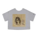 Vintage-Inspired Cropped T-Shirt, Artistic Graphic Tee