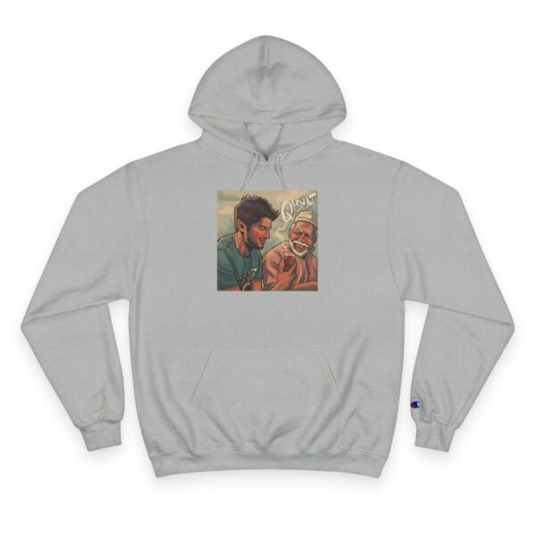 Champion Hoodie with Unique Artwork - Image 3