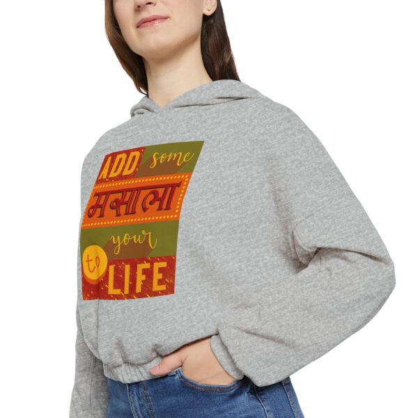 Spice Up Your Style: Women's Cinched Bottom Hoodie, Cozy Pullover for Casual Vibes - Image 12
