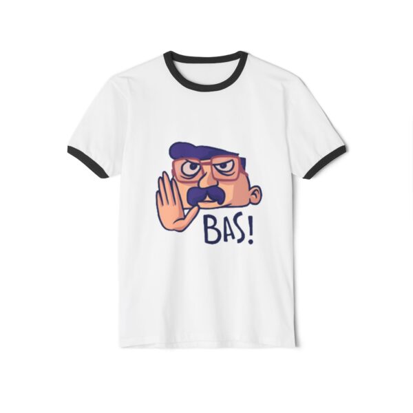 Funny Unisex Cotton Ringer T-Shirt, Humor Tee - Image 7