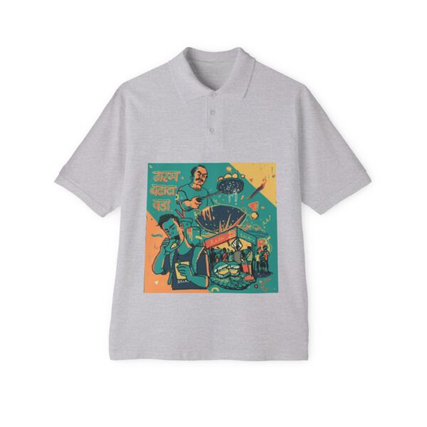 Cultural Graphic Polo Shirt, Unique Men's Polo - Image 7