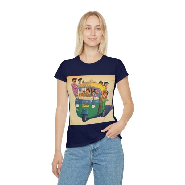 Colorful Women's Graphic Tee, Vibrant Everyday Shirt - Image 6