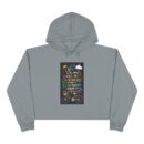 Inspirational Crop Hoodie - Motivational Fitness Apparel