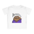 Funny Baby T-Shirt with 'Ayyo' Design, Cute Infant Apparel