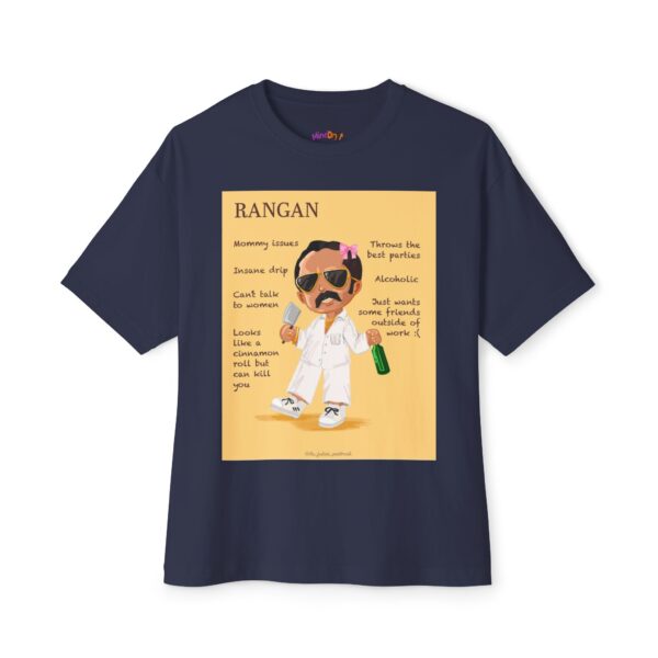 Humorous Unisex Oversized Boxy Tee - Perfect for Casual Days - Image 9