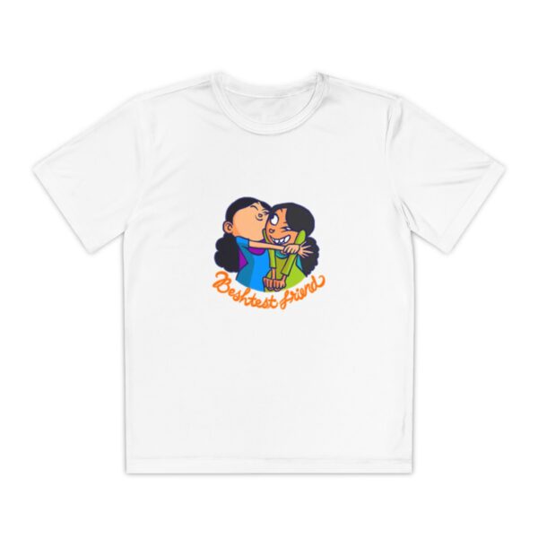 Youth Competitor Tee - Fun Cartoon Design, Kid's Fashion, Playful Gift - Image 3