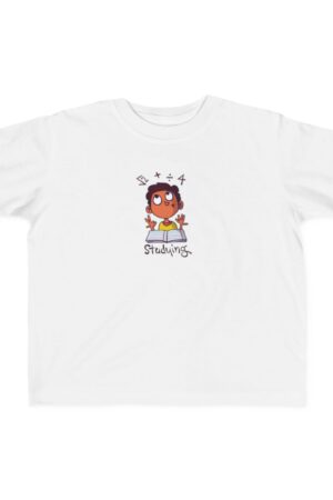 Toddler's Cartoon Tee, Cute Kids Shirt, Fun Toddler Apparel, Playful Graphic Tee,