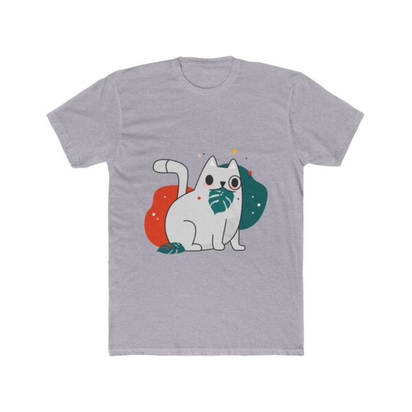 Cute Cat Plant Lover Tee, Unisex T-Shirt, Pet Lover Gift, Cat Lover Apparel, Animal Lover Shirt, Nature-Inspired Clothing - Image 4