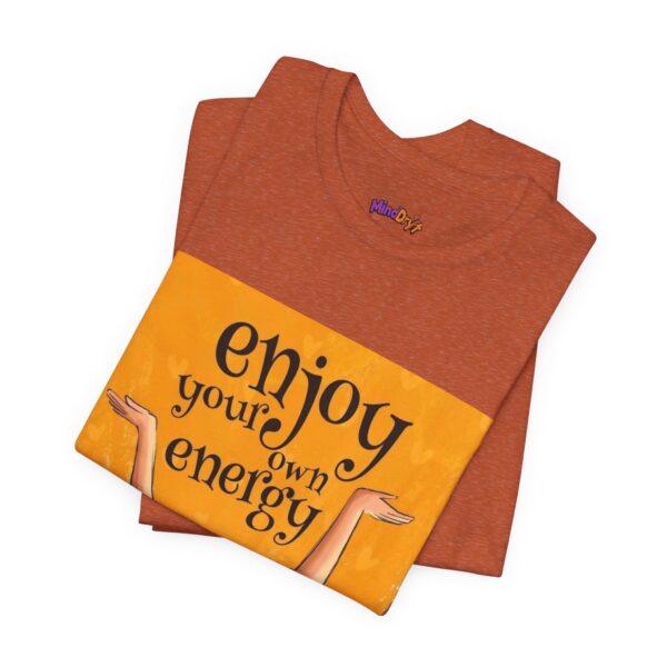 Energetic Vibes Unisex Tee, Positive Affirmation Shirt - Image 12