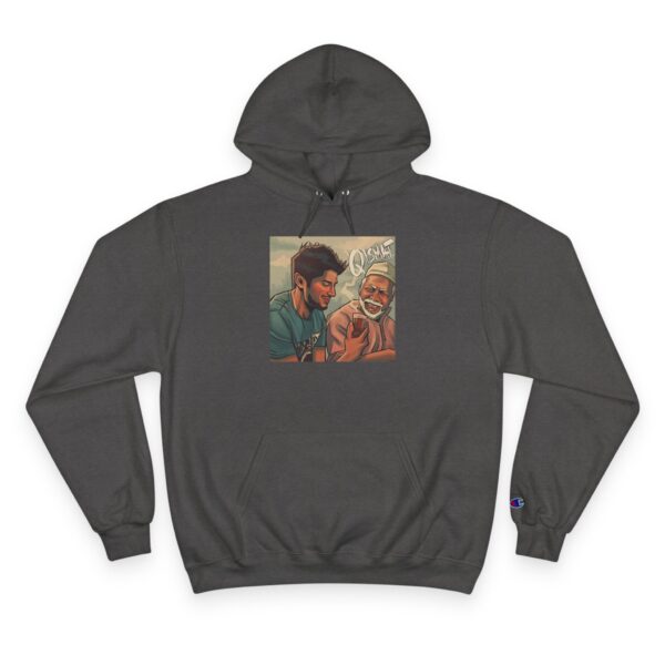 Champion Hoodie with Unique Artwork - Image 2