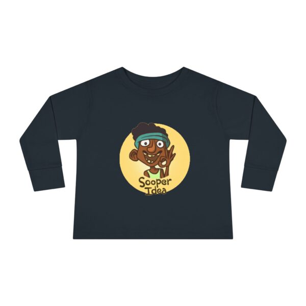 Cool Toddler Long Sleeve Tee - Sooper Idea Fun for Kids - Image 7