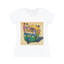Colorful Women's Graphic Tee, Vibrant Everyday Shirt
