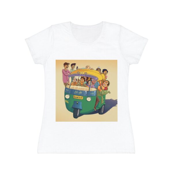 Colorful Women's Graphic Tee, Vibrant Everyday Shirt - Image 3
