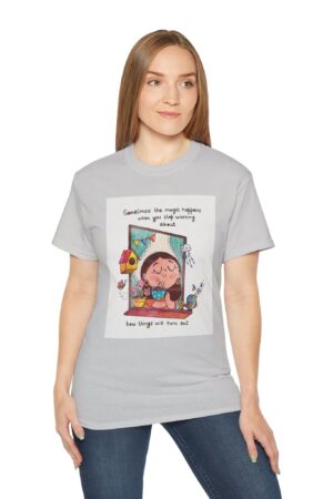 Inspirational Unisex Ultra Cotton Tee, Cute Graphic Shirt
