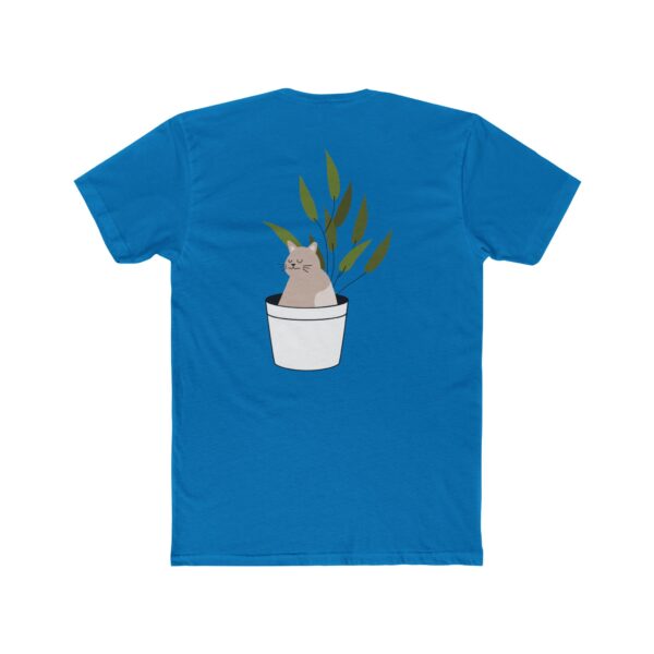 Cute Cat Plant Lover Tee, Unisex T-Shirt, Pet Lover Gift, Cat Lover Apparel, Animal Lover Shirt, Nature-Inspired Clothing - Image 8