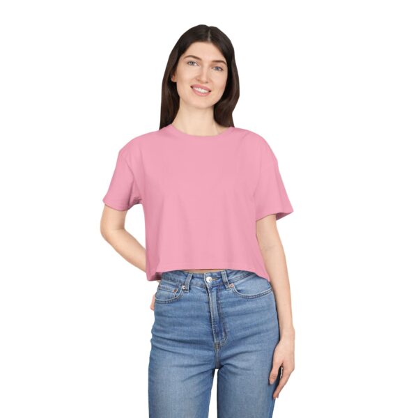 Fun and Expressive Women's Crop Tee with Playful Graphics - Image 14