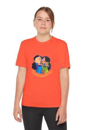 Youth Competitor Tee - Fun Cartoon Design, Kid's Fashion, Playful Gift