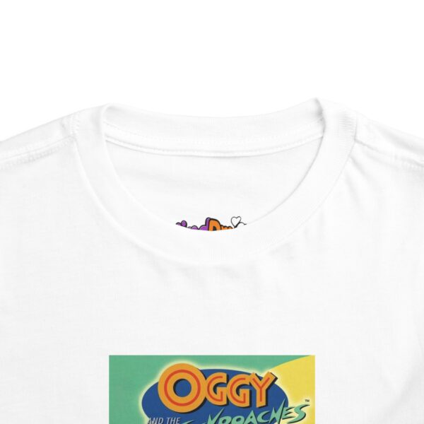 Oggy and the Cockroaches Toddler Tee, Fun Cartoon Shirt - Image 6