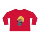 Whimsical Toddler Long Sleeve Tee with Fun Character Design