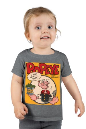 Vintage Popeye Toddler T-Shirt, Kids Cartoon Tee, Fun Graphic Shirt