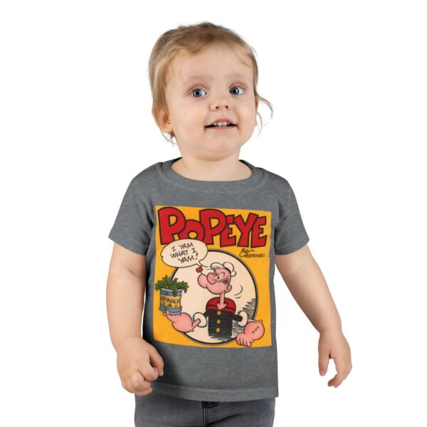 Vintage Popeye Toddler T-Shirt, Kids Cartoon Tee, Fun Graphic Shirt