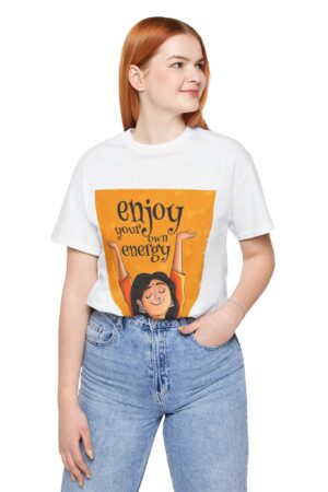 Energetic Vibes Unisex Tee, Positive Affirmation Shirt