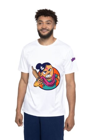 Men's Sports Jersey with Bold Graphic, Sport Shirt