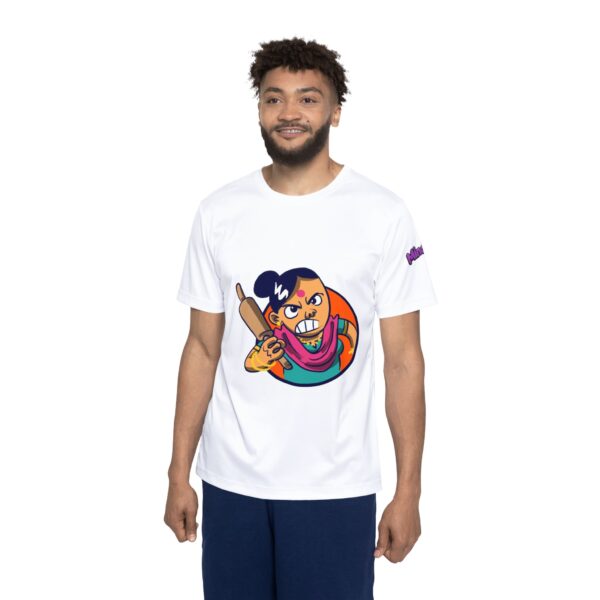 Men's Sports Jersey with Bold Graphic, Sport Shirt