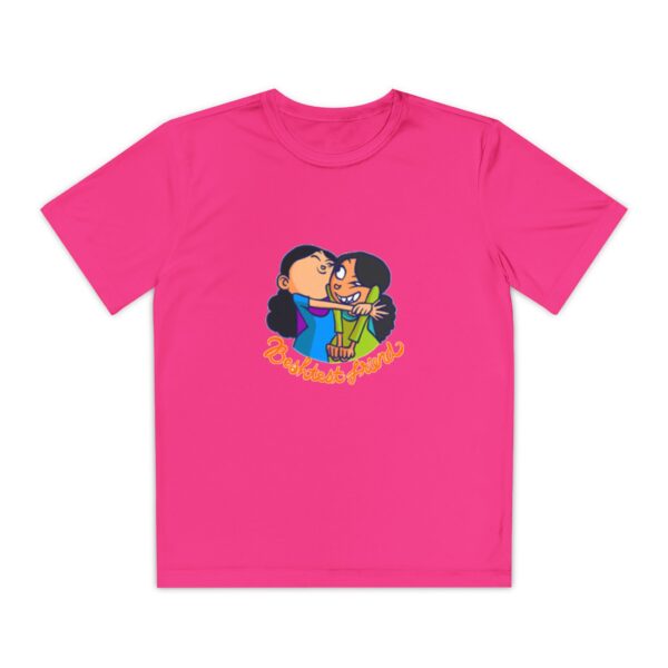 Youth Competitor Tee - Fun Cartoon Design, Kid's Fashion, Playful Gift - Image 7
