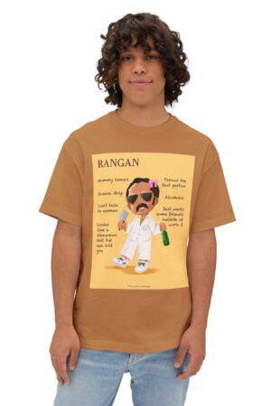 Humorous Unisex Oversized Boxy Tee - Perfect for Casual Days