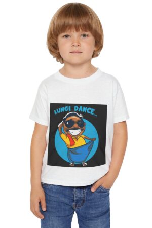 Toddler T-Shirt | Lungi Dance | Fun Music Shirt, Playful Kids Apparel