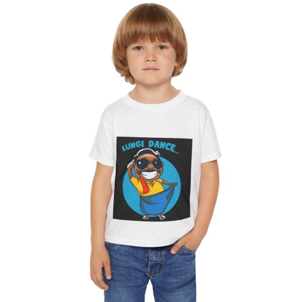 Toddler T-Shirt | Lungi Dance | Fun Music Shirt, Playful Kids Apparel