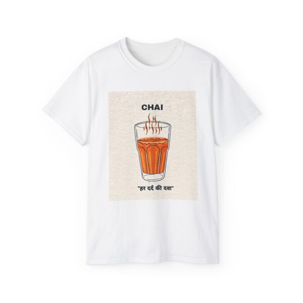 Chai Lover Unisex Tee, Funny Tea Shirt - Image 3