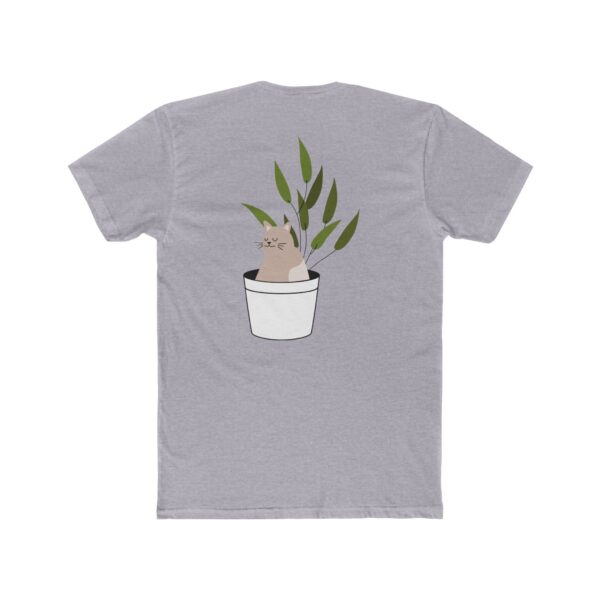 Cute Cat Plant Lover Tee, Unisex T-Shirt, Pet Lover Gift, Cat Lover Apparel, Animal Lover Shirt, Nature-Inspired Clothing - Image 5