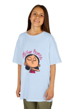 Whimsical Kids Tee with 'Mother Promise' Design - Playful Gift for Birthdays