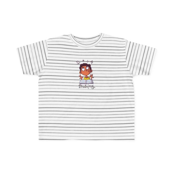 Toddler's Cartoon Tee, Cute Kids Shirt, Fun Toddler Apparel, Playful Graphic Tee, - Image 2