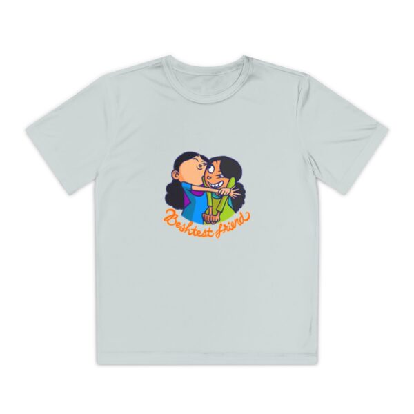 Youth Competitor Tee - Fun Cartoon Design, Kid's Fashion, Playful Gift - Image 5