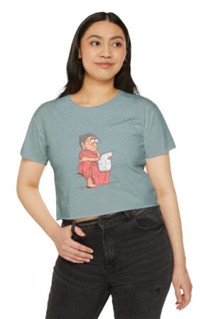 Women's Festival Crop Top, Funny Graphic Tee