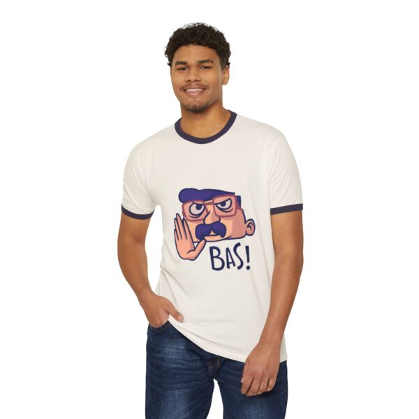 Funny Unisex Cotton Ringer T-Shirt, Humor Tee