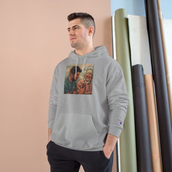Champion Hoodie with Unique Artwork - Image 4