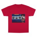 Champion T-Shirt with Urban Travel Design, Casual Wear