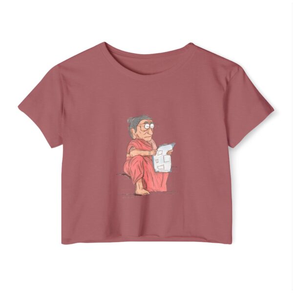 Women's Festival Crop Top, Funny Graphic Tee - Image 13